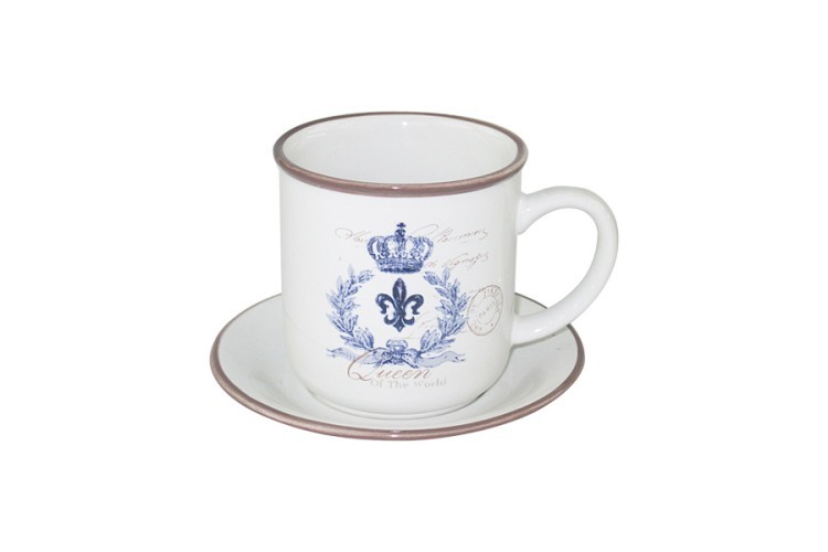 Чашка с блюдцем Королевский LF Ceramic ( LF-410F5763-1-AL )
