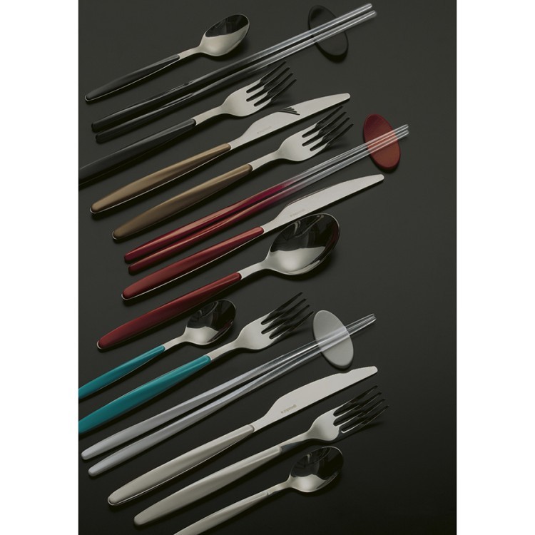 Набор из 24 столовых приборов cutlery my fusion, черные (75551)