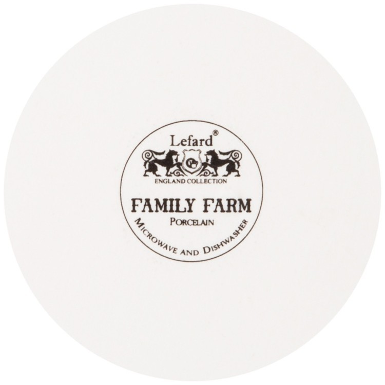Бульонница с блюдцем lefard "family farm" 250 мл 15*6 см Lefard (263-1245)