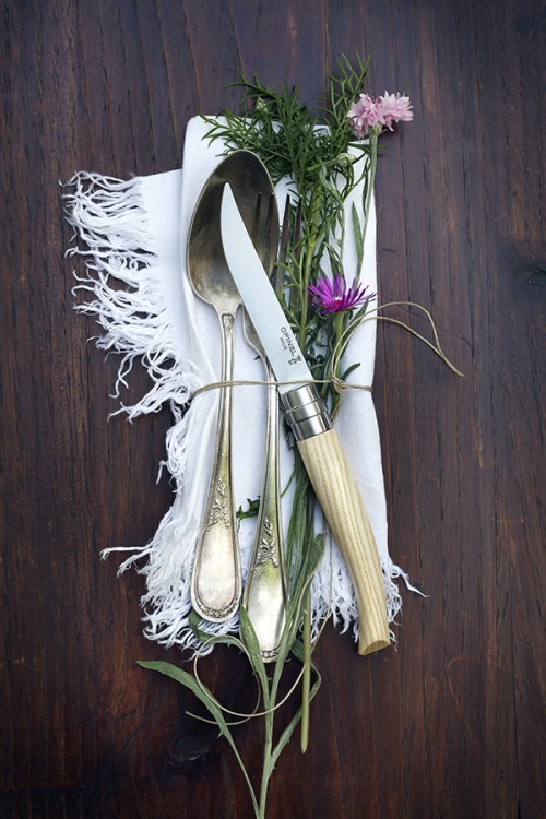 Набор из 4 кухонных ножей table chic ясень (59659)