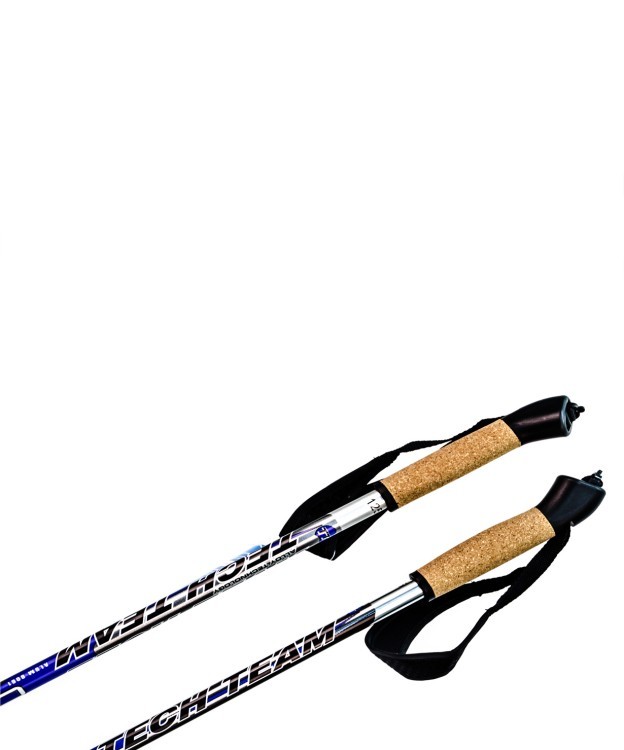 Палки лыжные алюминиевые, пробковая ручка, 165 см (8986)