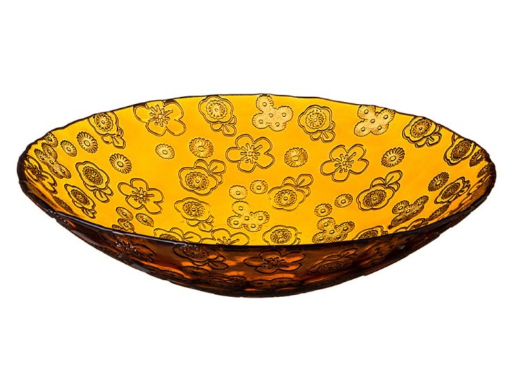 Фруктовница "флора" 40 см. желтая без упаковки SAN MIGUEL (600-495)