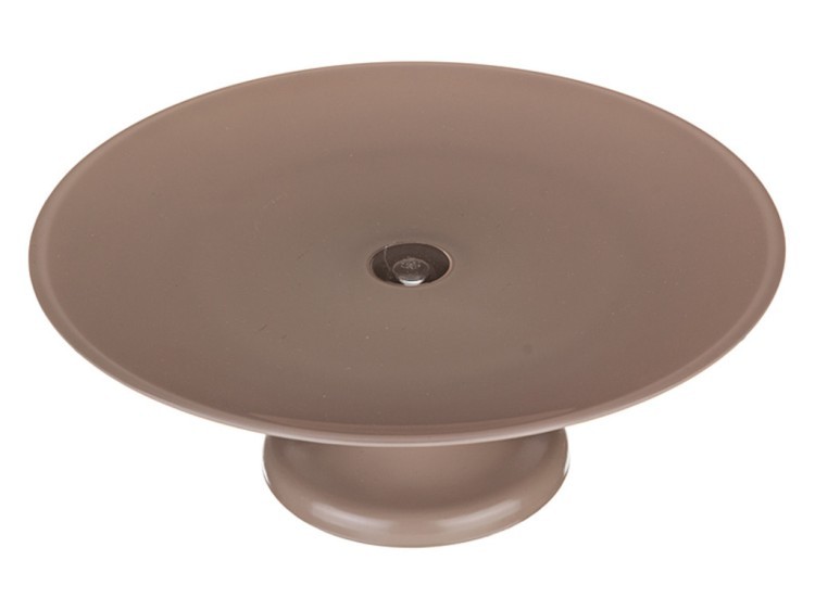 Тортовница "модерн" коричневая диаметр=28 см.высота=10 см. Franco S.r.l. (316-901) 