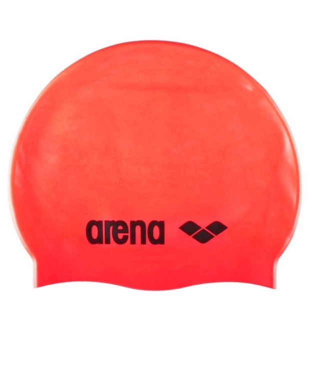 Шапочка для плавания Classic Silicone Cap fluo red/black, силикон, 91662 40 (165029)