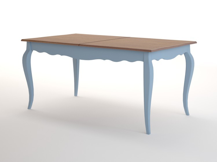 Раскладывающийся обеденный стол Leontina Blue арт ST9338B ST9338B-ET