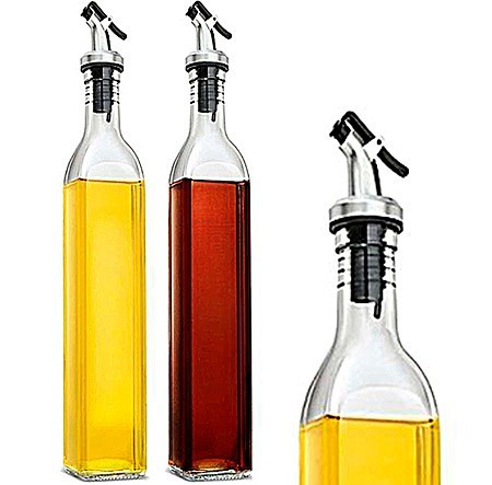 Бутылка для масла 500мл стекло/нерж/ст/пластик LR (31014)