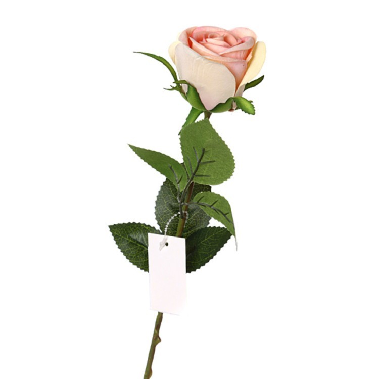 Цветок искусственный "роза" длина=53 см (мал-100шт./кор=500шт.) Huajing Plastic (23-212)
