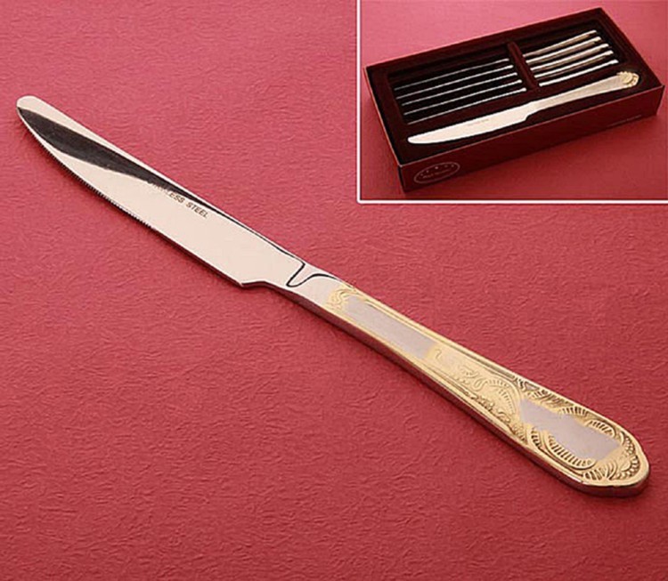 Набор столовых ножей из 6 шт. Korea Baoming (217-137) 