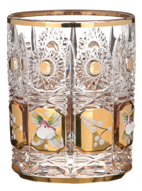 Набор стаканов для виски из 6 шт. "pk500" 360 мл. высота=10 см. Jihlavske Sklarny Bohemia 1845 (663-105)