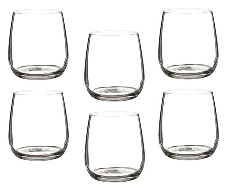 Набор стаканов для виски из 6 шт."инвино" 370 мл. Rcr Cristalleria (305-560) 