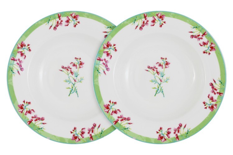 Набор из 2-х суповых тарелок Цветущий горошек - PF-15-029-5-AL Primavera