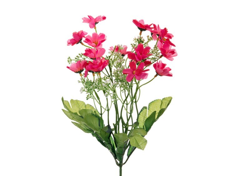 Искусственные цветы длина=35 см."полевой цветок" (кор=600шт.) Huajing Plastic (23-308)