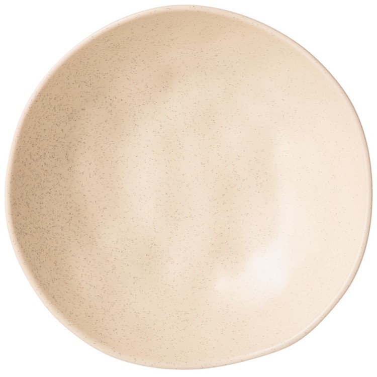 Тарелка суповая "fusion beige" 20,5см 800 мл без упак. Bronco (640-019)