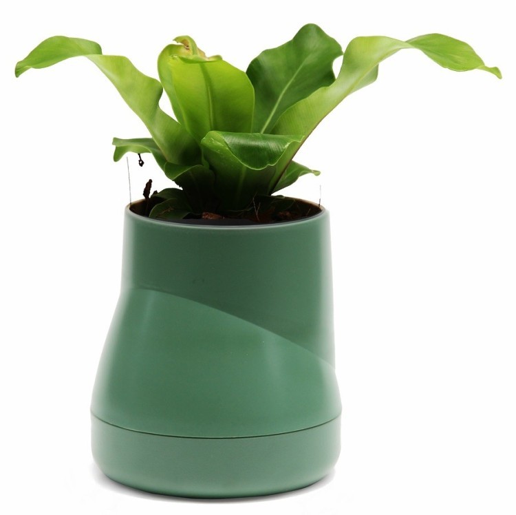 Горшок цветочный hill pot, большой, зеленый (62156)