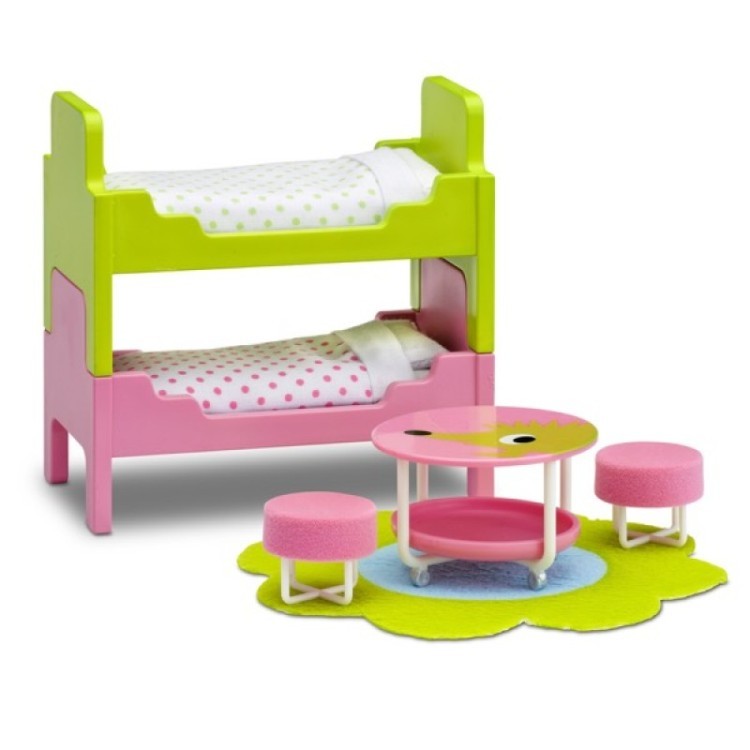 Мебель для домика Смоланд Детская с 2 кроватями (LB_60206600)