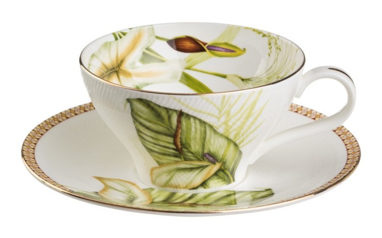 Чайный сервиз на 6 персон 15 пр. Porcelain Manufacturing (264-620) 