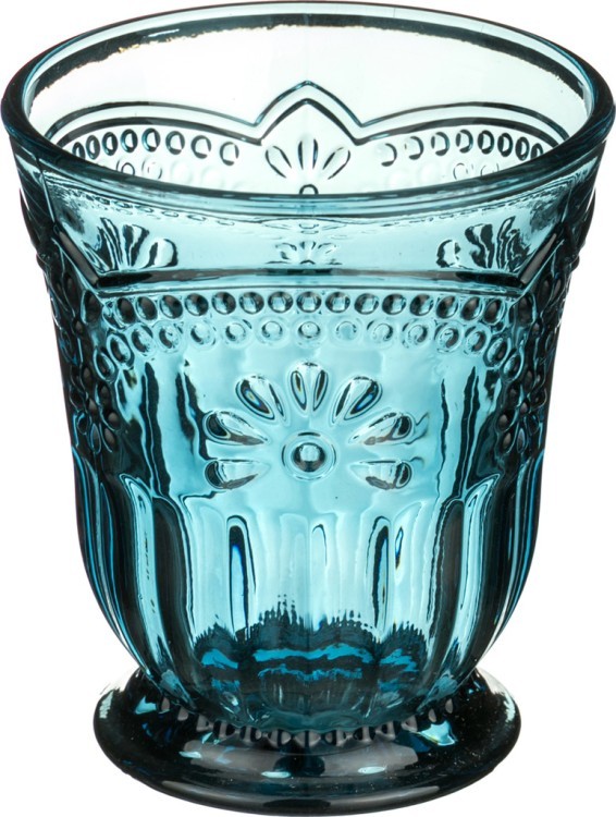 Набор стаканов для воды из 6 шт."индиго" 250 мл. высота=10 см. (кор=6набор.) Dalian Hantai (228-042)