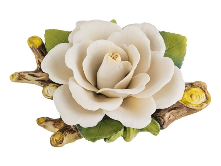 Изделие декоративное "роза" 15*11 см. высота=8 см. NAPOLEON (303-076)