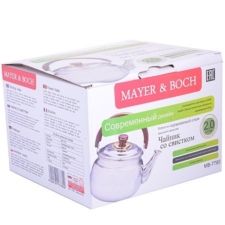 Чайник со свистком 2 л Mayer&Boch (7780)