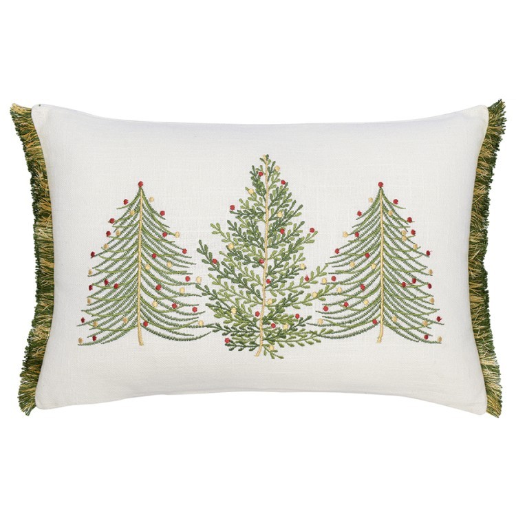 Подушка декоративная с вышивкой christmas tree из коллекции new year essential, 30х45 см (75360)