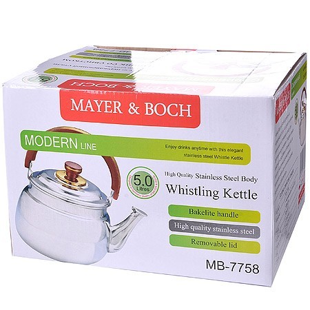 Чайник со свист. Mayer&Boch(5л) (7758)