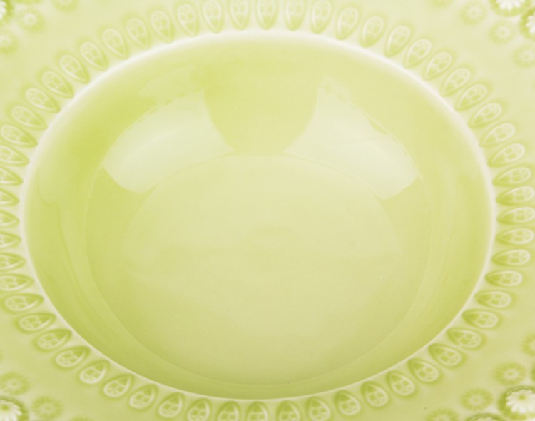 Салатник "фантазия" зеленый диаметр=21,5 см.без упаковки Bordallo Pinheiro (672-209)