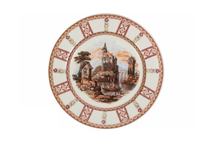 Десертная тарелка У старого замка Richmond ( RI-RD3296_1-6912AL )
