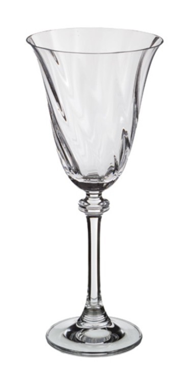 Набор бокалов для вина из 6 шт. "александра оптик" 250 мл.высота=22,5 см. Crystalite Bohemia (669-095) 