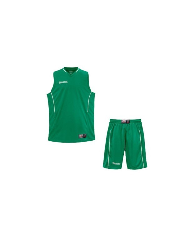 Форма баскетбольная, зелено-белая (6195)