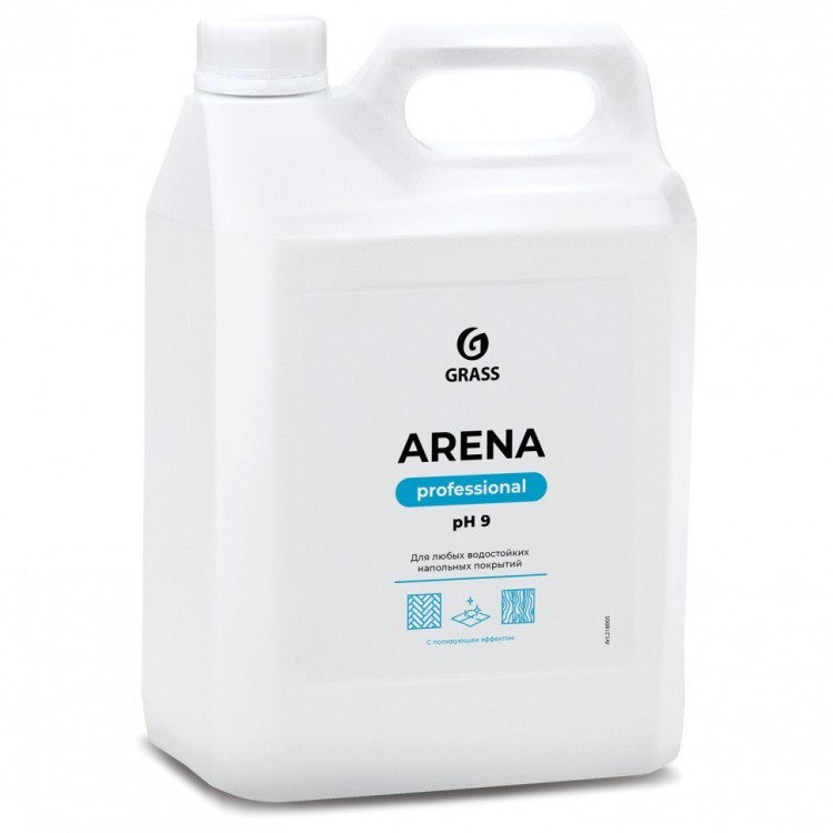 Средство для мытья пола 5 кг Grass ARENA с полирующим эффектом концентрат 605614 (1) (91890)