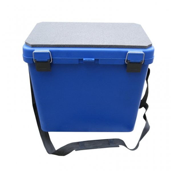 Ящик для зимней рыбалки пластик односекционный Тонар Helios (51730)