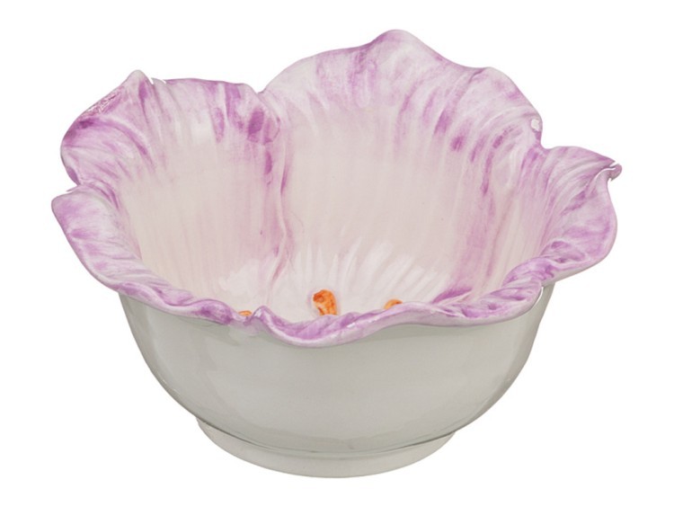 Салатник "цветок" диаметр=12 см. фиолетовый Annaluma (628-524)