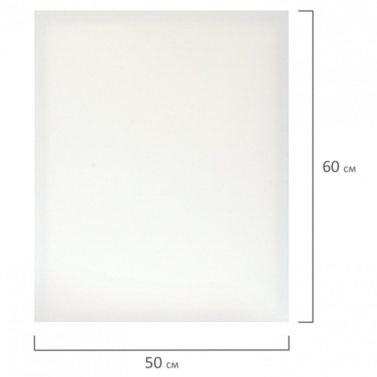 Холст на подрамн BRAUBERG ART CLASSIC 50х60 см 420 г/м2 45% хлопок 55% лен 191659 (1) (92781)
