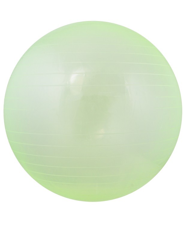 Мяч гимнастический GB-105 85 см, прозрачный, зеленый (136443)
