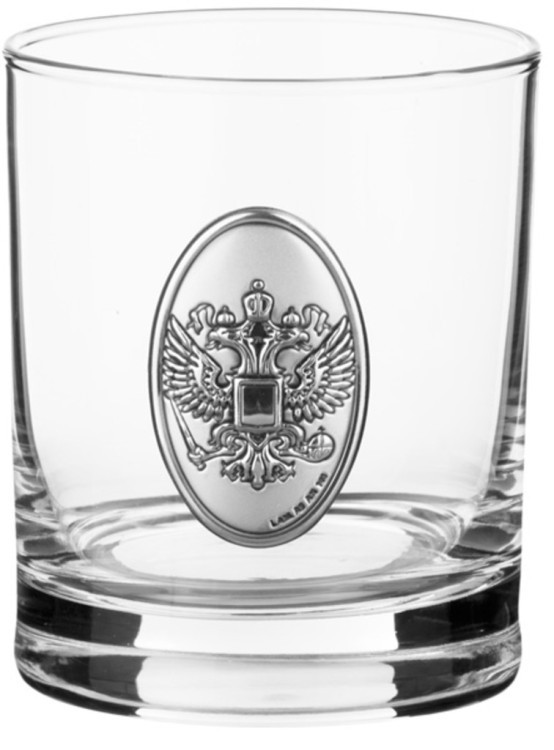 Набор стаканов для виски из 6 шт."россия" 250 мл.высота=9 см. Cristalleria Acampora (307-165) 