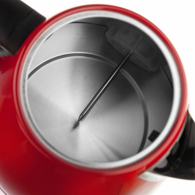 Чайник с термометром BRAYER BR1007RD 1,7 л 2200 Вт закр нагр элемент сталь красный 456049 (1) (94099)