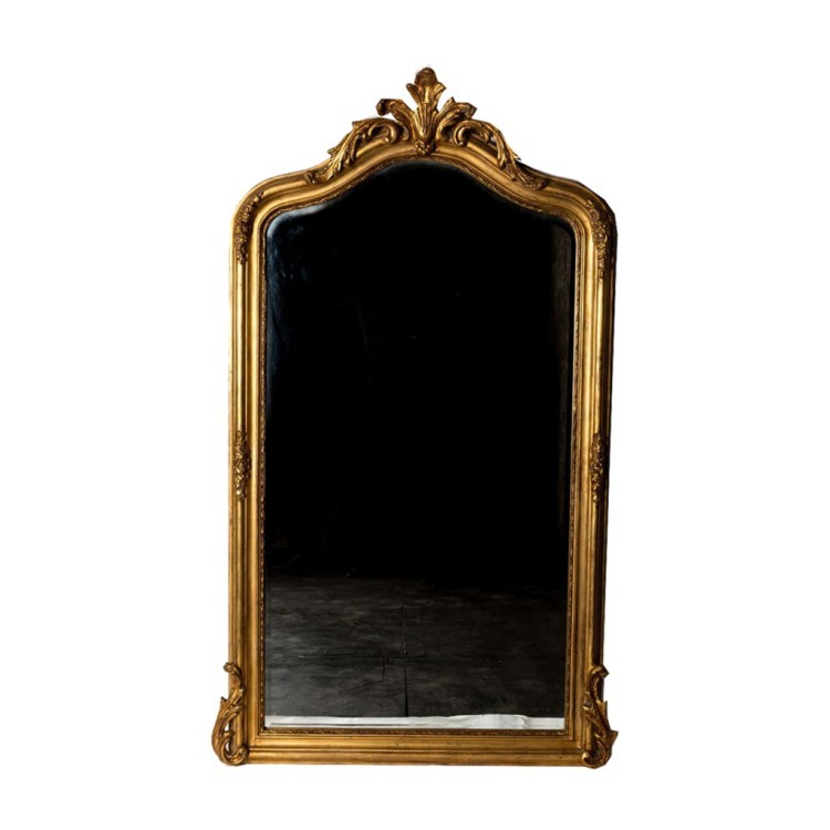 Зеркало MirrorMR06, Массив дерева, brass/brown, ROOMERS FURNITURE