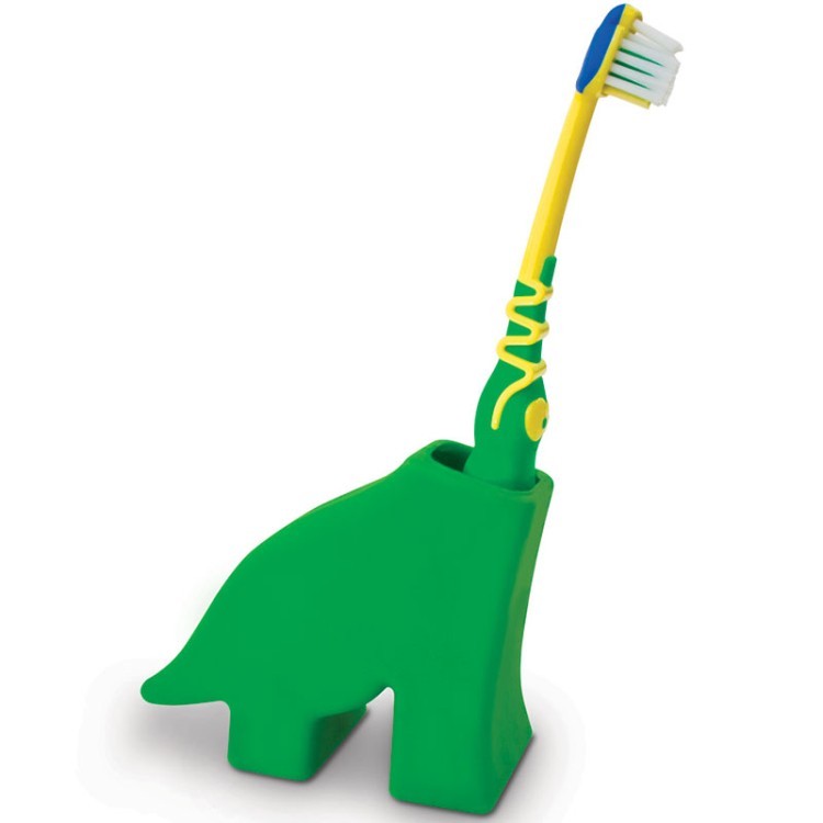 Держатель для зубной щетки dinosaur зеленый (44668)