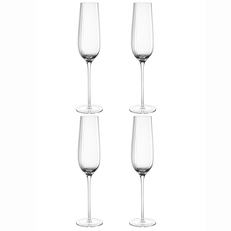 Набор бокалов для шампанского alice, 200 мл, 4 шт. (76612)