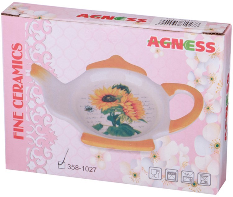 Подставка под чайные пакетики "розарий" 13*9*2 см. Hebei Grinding (358-1003) 