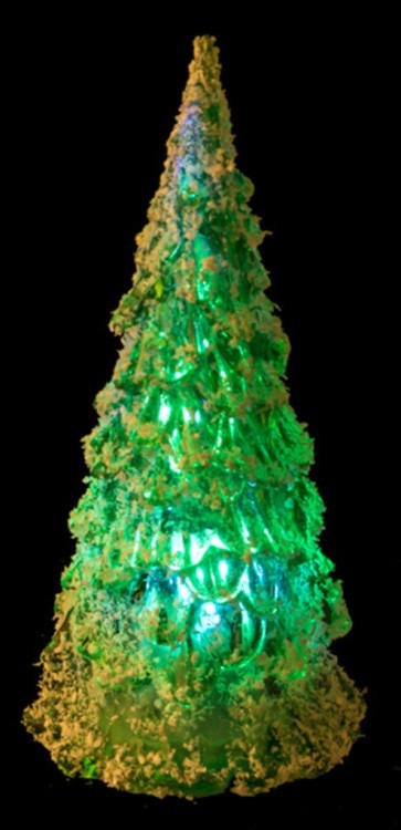 Фигурка с подсветкой "елочка" высота=12 см.диаметр=5,5 см. Polite Crafts&gifts (786-067) 