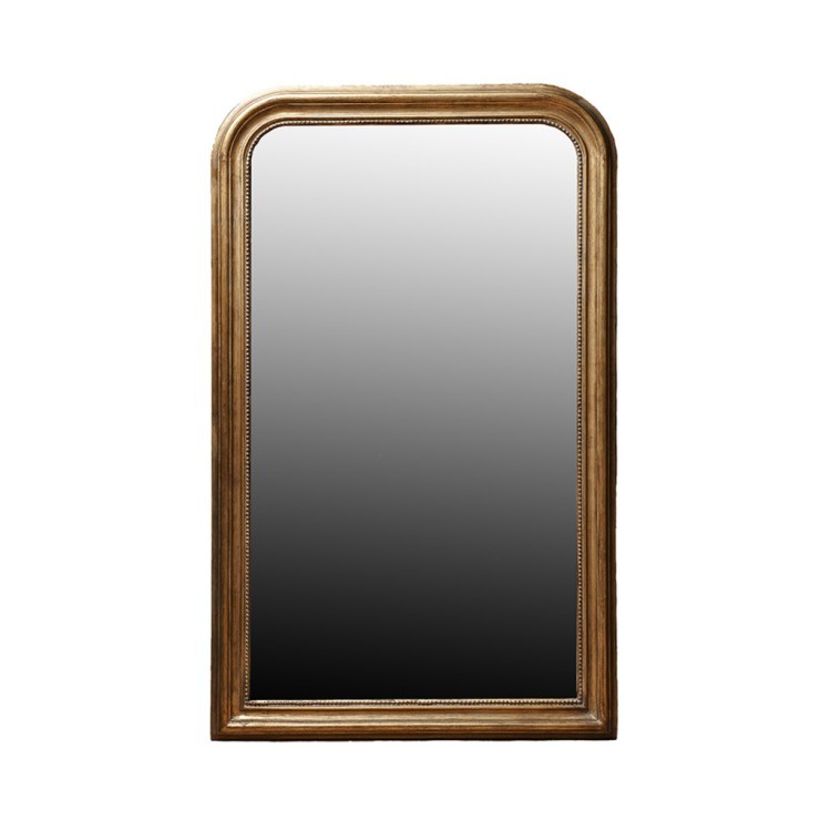 Зеркало MirrorMR11, Массив дерева, brass/brown, ROOMERS FURNITURE