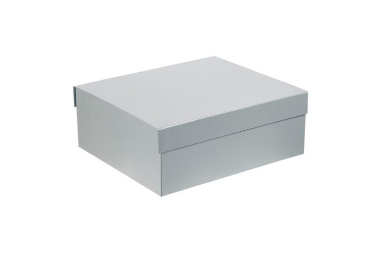 Коробка подарочная My Warm Box 41*35,4*15,3см, серебристая (TT-00008334)
