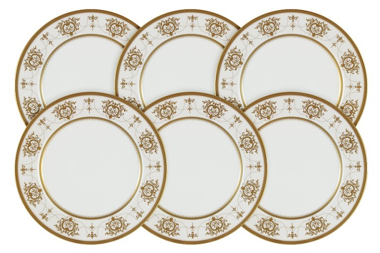 Набор из 6 тарелок Тиара Голд Narumi ( N51759-51646GBAL )