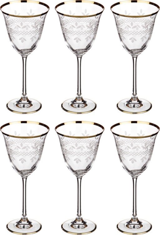 Набор бокалов для вина из 6 шт.250 мл.высота=21 см. SAME (103-469)