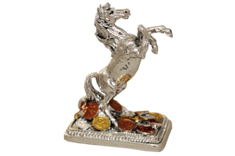 Статуэтка Лошадь с монетами (серебро) Гамма ( GA2100100AL )