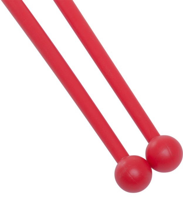 Булавы для художественной гимнастики У714, 35 см, красные (95604)