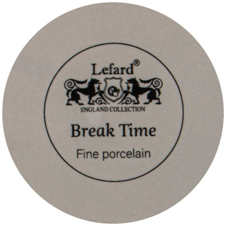 Чайный сервиз lefard "break time" на 6 пер. 14 пр. 180 мл серый Lefard (86-2528)