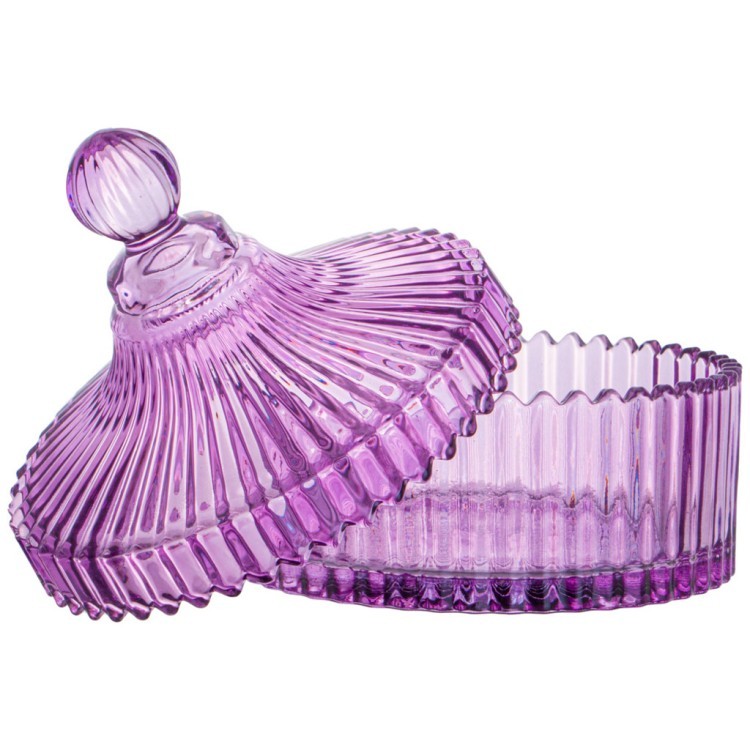 Емкость для хранения lefard с крышкой "bliss purple", 15*16см Lefard (781-310)