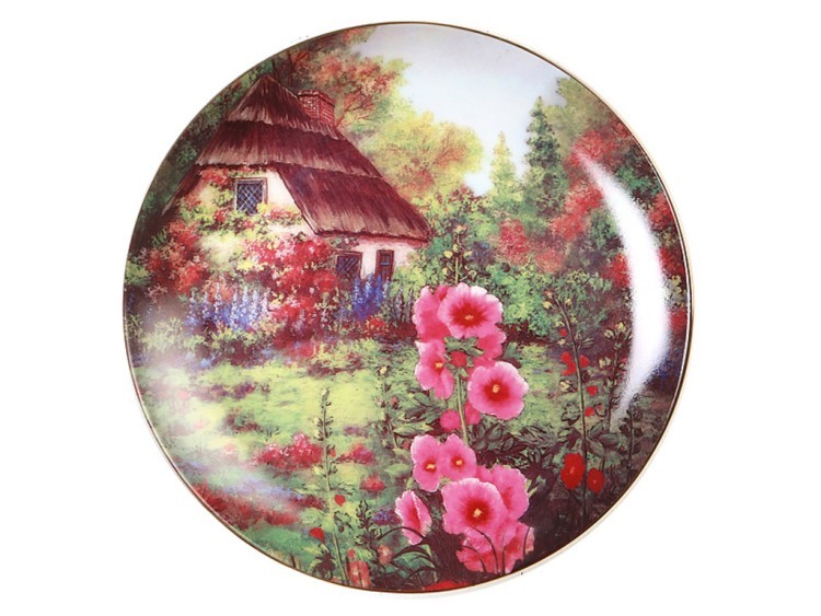 Тарелка декоративная настенная диаметр=20 см. Hangzhou Jinding (85-1322) 